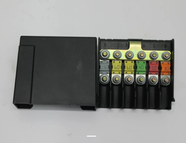 T1N 2002-2006 Sprinter Van Genuine Mercedes Under Driver Seat Fuse Holder / Fuse Box